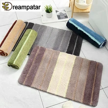 Домашние современные минималистичные полосы в дверь ворсистые коврики для дома, спальни, ванной двери нескользящий абсорбирующий коврик BD168A