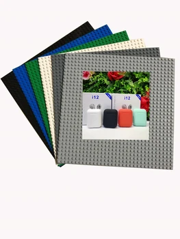 

i12 tws dropshipping Small Building Brick Block Baseplate Board Compatible with Lmings Toys for Children