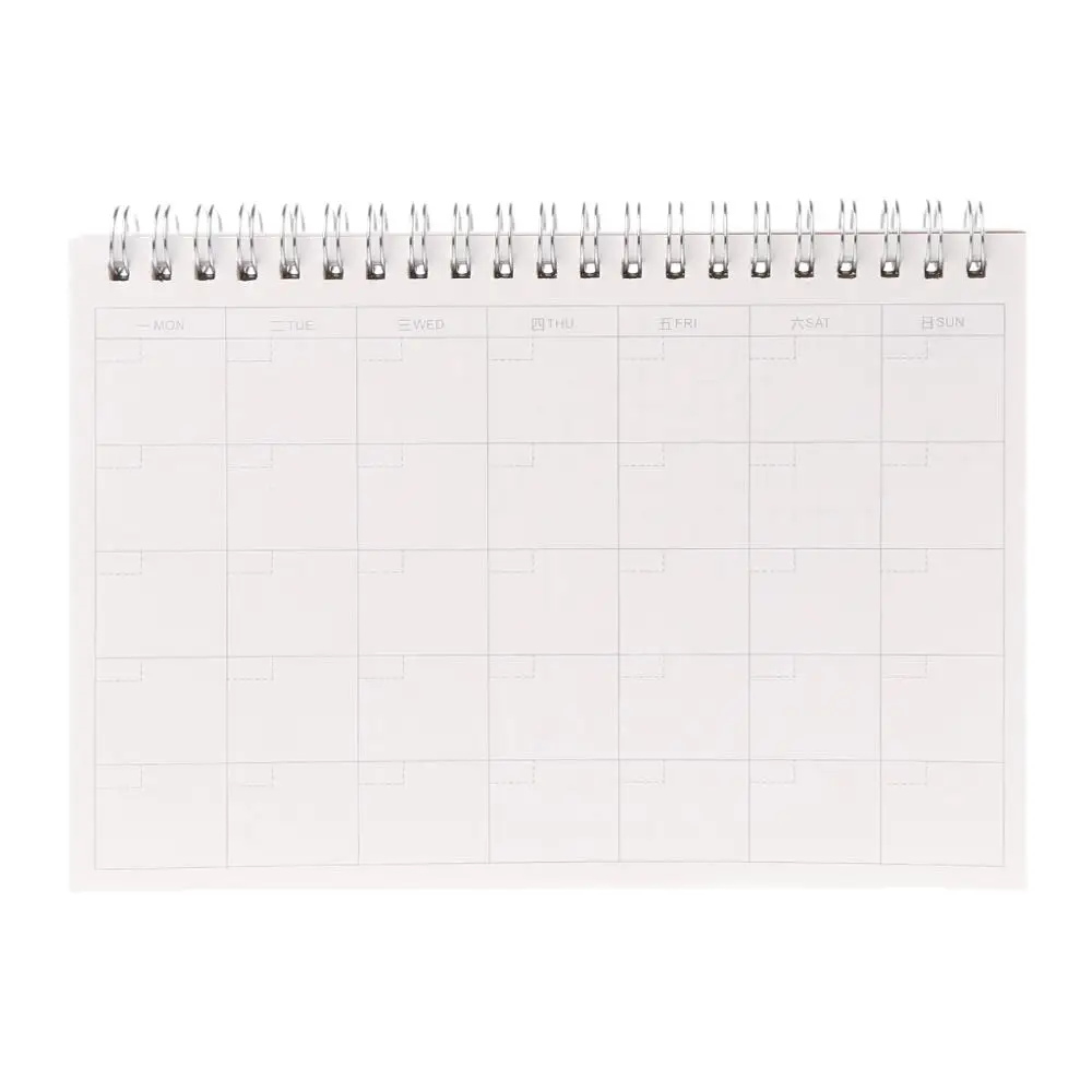 

Planner Book Monthly Weekly Daily Agenda Schedule Blank Diary DIY Study Notebook
