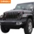 SHINEAK Lampada Cappuccio Nero Copertura Del Faro Cornici Uccello Arrabbiato Head Light Trim 2018 per Jeep Wrangler JLU JL