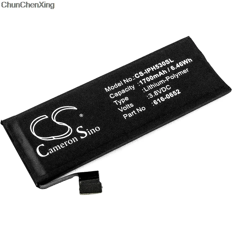 Аккумулятор Cameron Sino 1700 мАч 616 0652616 0720 для Apple A1234 A1457 A1516 A1518 A1528 A1529 A1530 A1533