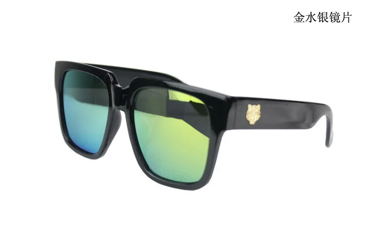 Neu Mode Erwachsene Männer Goggle Koreanische Ausgabe Berühmte Tiger Kopf Große Linse Sonnenbrille Frauen Männer_voghion.com