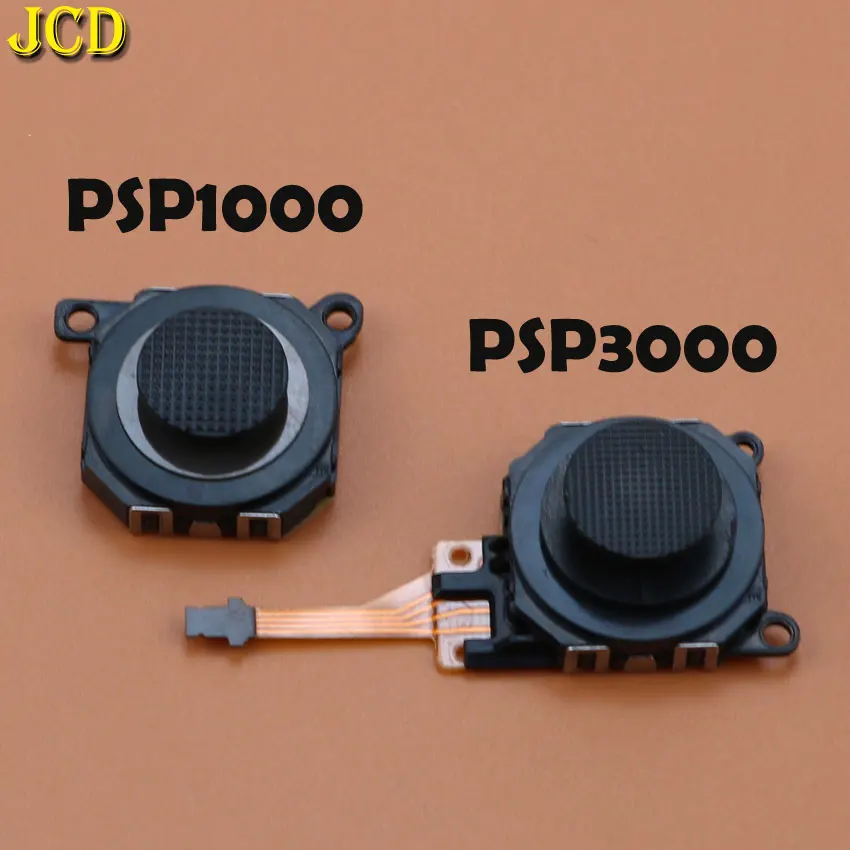

JCD 1PCS 3D Analog Joystick Thumbstick Thumb Stick Grips Cap Button Module Control Replacement for Sony PSP1000 PSP3000