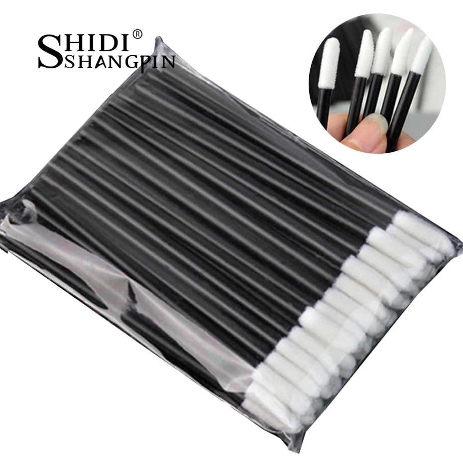 

50/100/150 PCS Disposable Cosmetic Makeup Lip Brush Wholesale Gloss Wands Applicator Best Make Up Tool Fashion New Hot Pretty