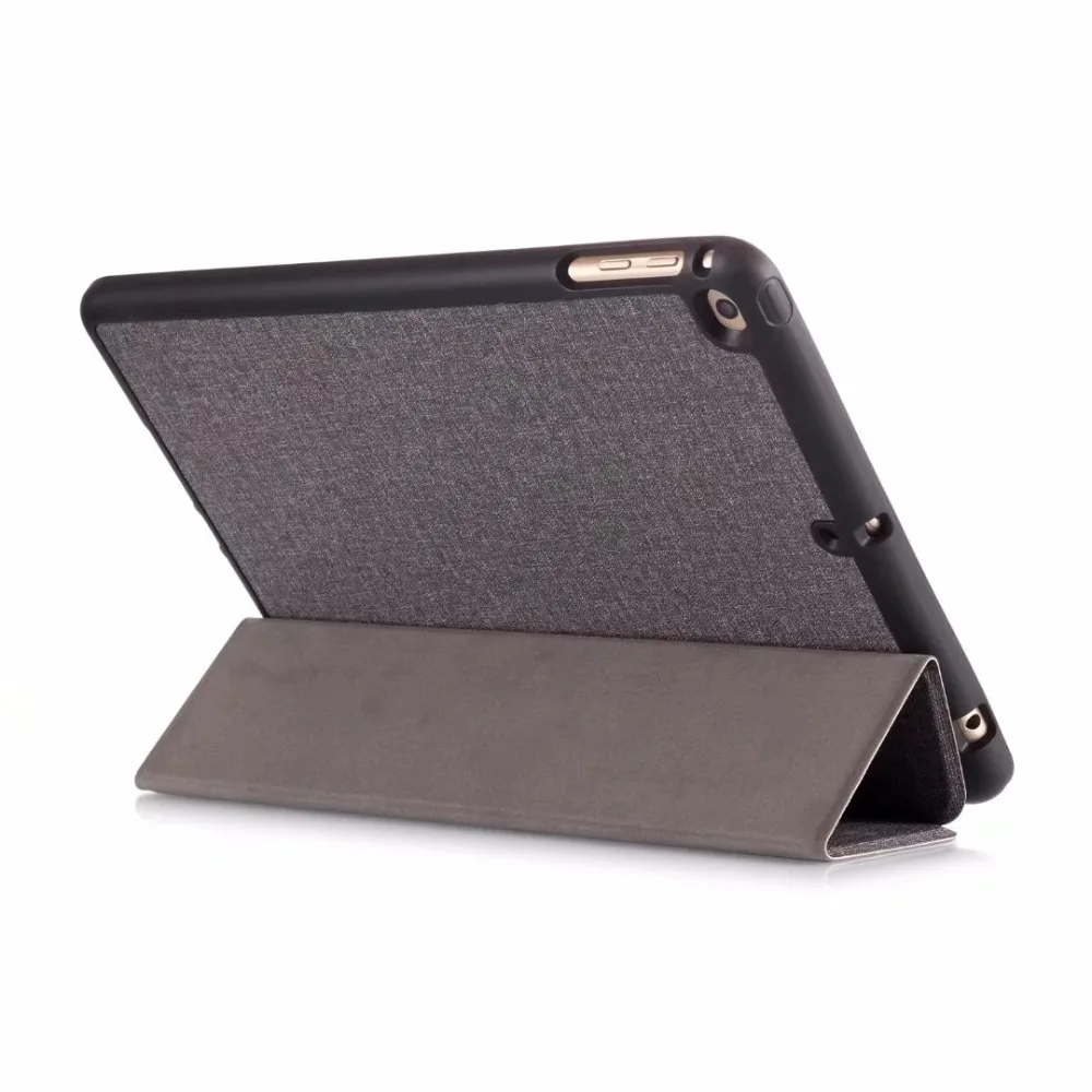 For ipad 5/6 Air 1/2 Smart Case for iPad 9.7 New Tablet Magnetic Folding PU Leather Funda Cover With Pencil Holder
