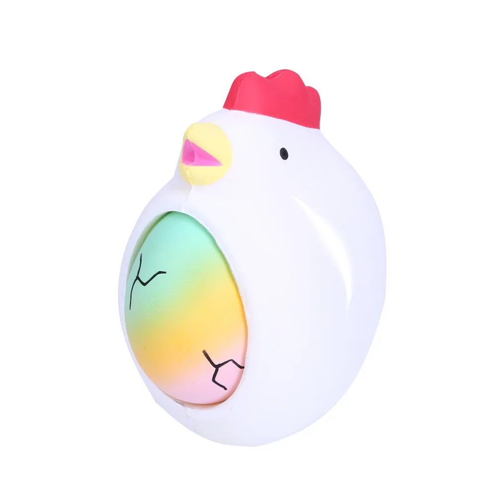 HIINST сюрприз курица откладывает Звездное Радуга яйца творческая облегчить для веселья, против стресса и интересные игрушки FEB14 P30