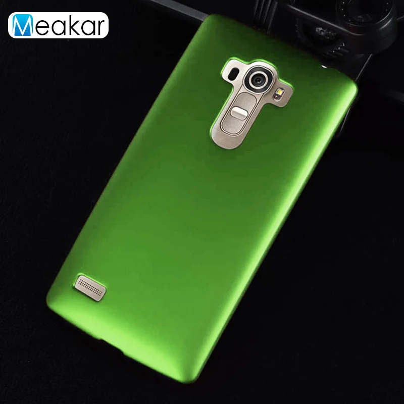 Матовая Пластик Coque 5.2For Lg G4 Beat чехол для Lg G4 Beat G4S H736 H735 телефона чехол-лента на заднюю панель - Цвет: green