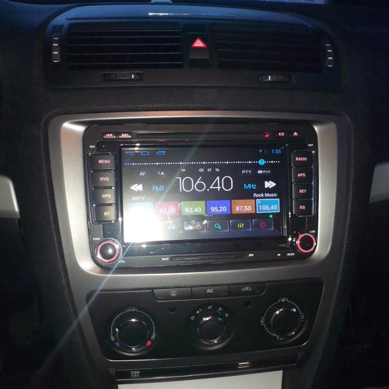 Discount SilverStrong Android9.0 best radio tuner 6686 for Passat B6 B7 Car DVD Player For Golf Radio GPS for Polo Car Radio 65DS 7