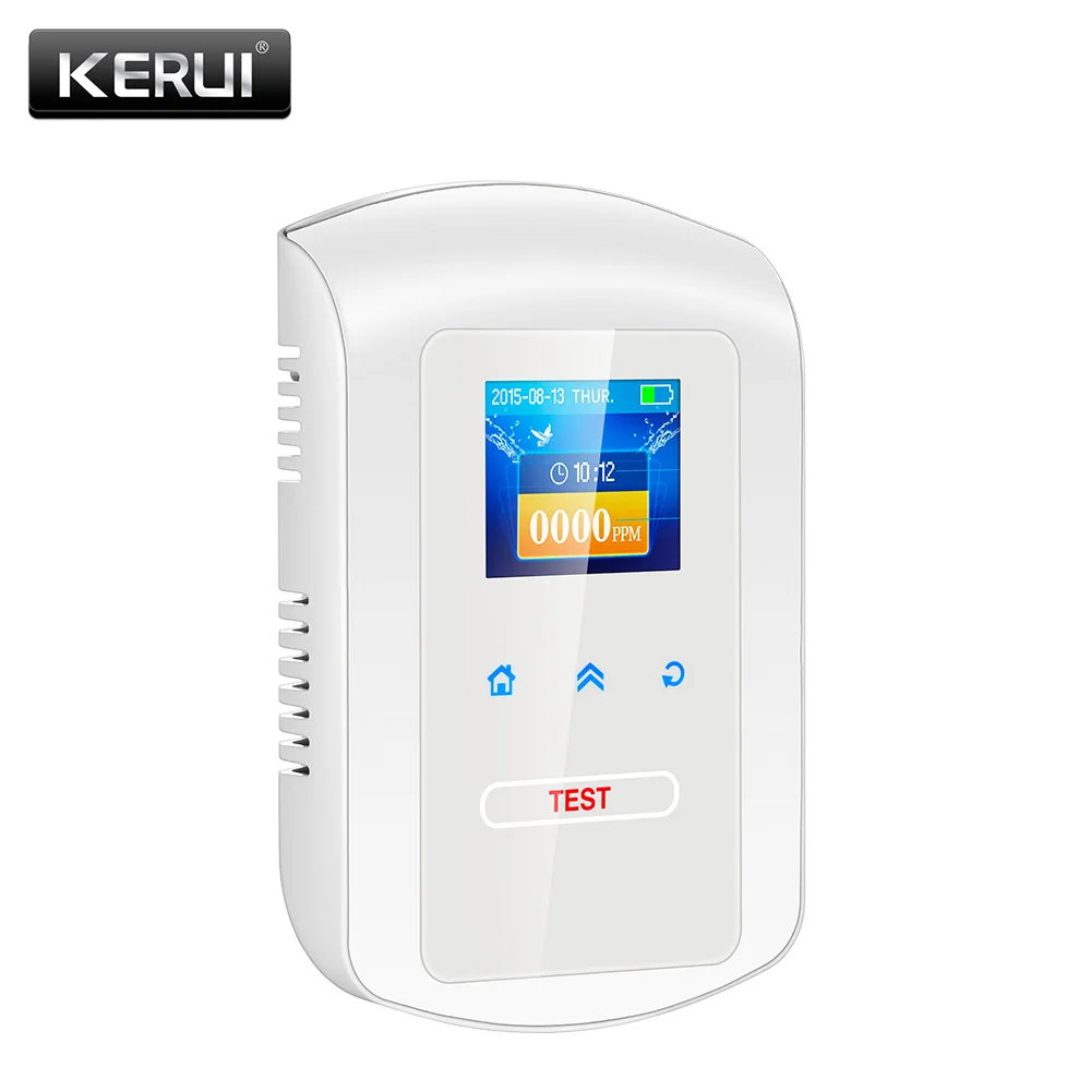  KERUI GD23 Home Kitchen Security Combustible Gas Detector LPG LNG Coal Natural Gas Leak Alarm Clock - 32799011518