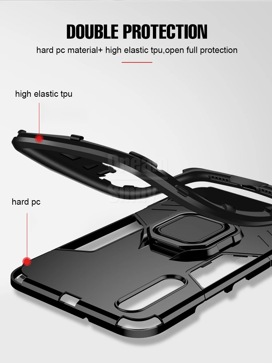 Luxury Armor Case For Huawei P20 Pro Cover P20 Lite Soft Edge Shockproof Sadoun.com