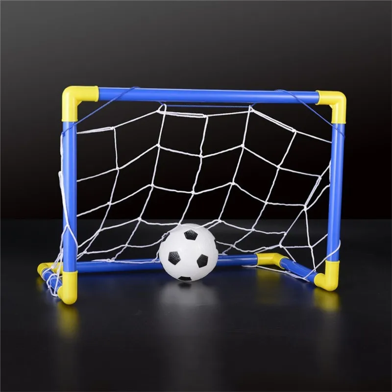  Soccer Ball Goal Post Net Set (7)