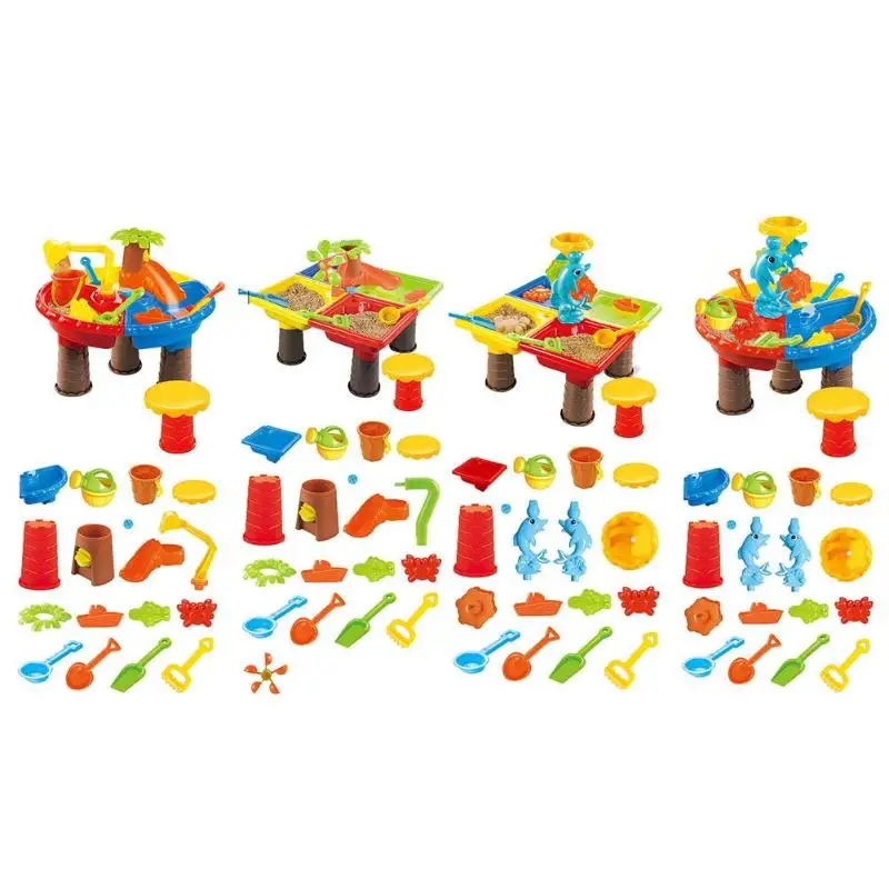

Plastic Beach Table Toys Water Playing Sand Dredging Tools for Kid Training
