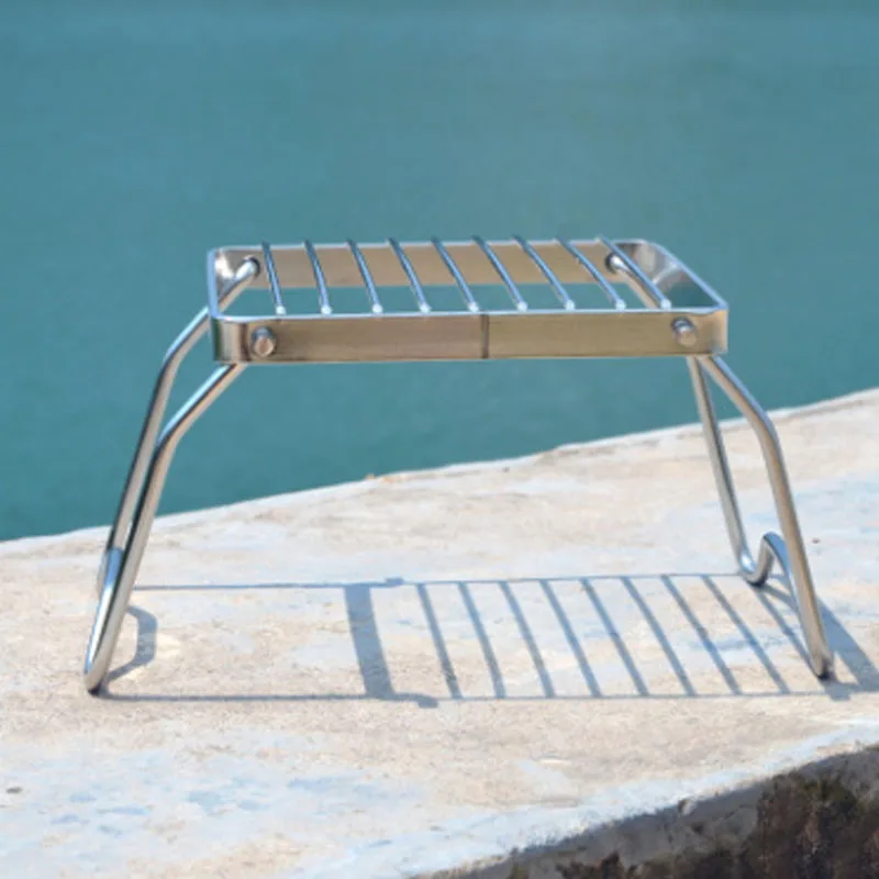Buy Stainless Steel Foldable Gas Stove Stand Rack