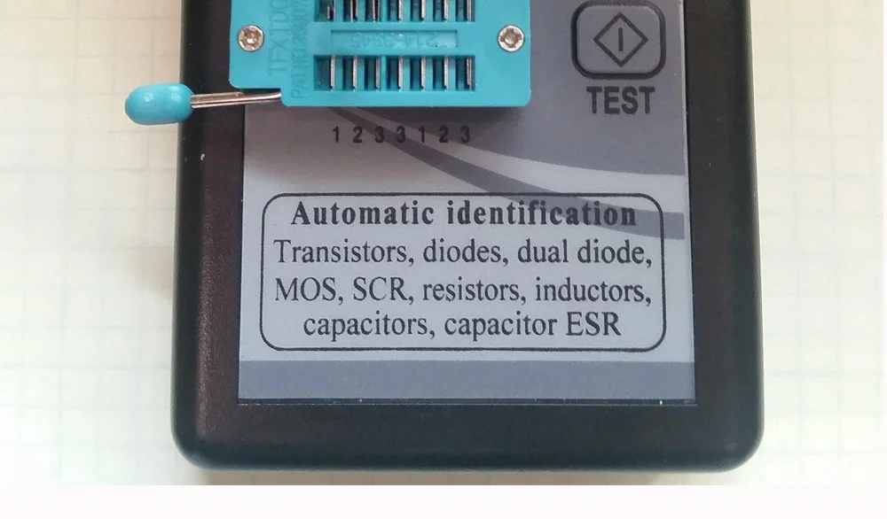 Транзистор тестер Цифровой мультиметр Esr метр Multimetro Mosfet полупроводниковый радиосхемы мультиметры многоцелевой