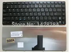 Ssea Новый США черный клавиатура для ASUS N82 N82J N82JQ N82JG N82JV K42 A42F X44H X43 A42 A42D A42J K42D k42J A42J K42F U32