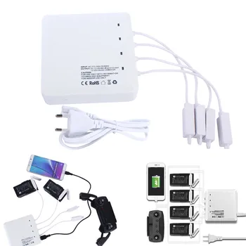 

Charger Charging 6 Way Output 2 USB Ports Durable European Specifications For 4 Batteries AIR -17 NSV775