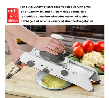 

Manual Vegetable Cutter Mandoline Slicer Potato Cutter Carrot Grater Julienne Fruit Vegetable Tools Kitchen Accessories