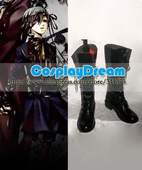 

Customize Boots Black Butler Ciel Cosplay Shoes Custom Any Size Anime Party Boots