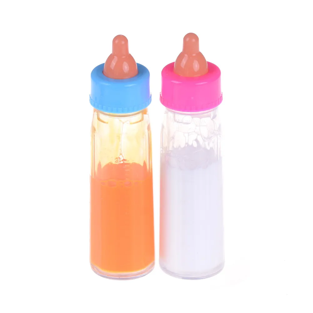 White Youngy Baby Dolls Feeding Bottle Magic Bottle Set Disappearing Milk Pretend Play Toy