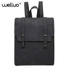 Wellvo 2016 горячая разработан новый бренд Прохладный городской рюкзак двойная стрелка Для женщин рюкзак Качество Мода Обувь для девочек школьная сумка Mujer XA609B