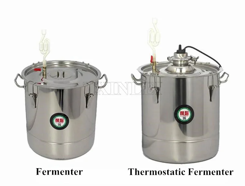 NIANGGE 70L бытовой нержавеющей стали термостатический вино ферментатор постоянной температуры брожения бак