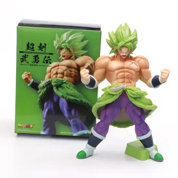 

Anime Dragon Ball Z Super Saiyan Broli Choukokubuyuuden Broly PVC Action Figure Statue Collection Model Kids Toys Doll Gift 20cm