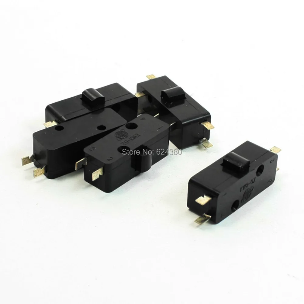 Вишневый аркадный кнопочный миниатюрный микропереключатель E Switch SPDT 1 NO NC 6A 250V AC