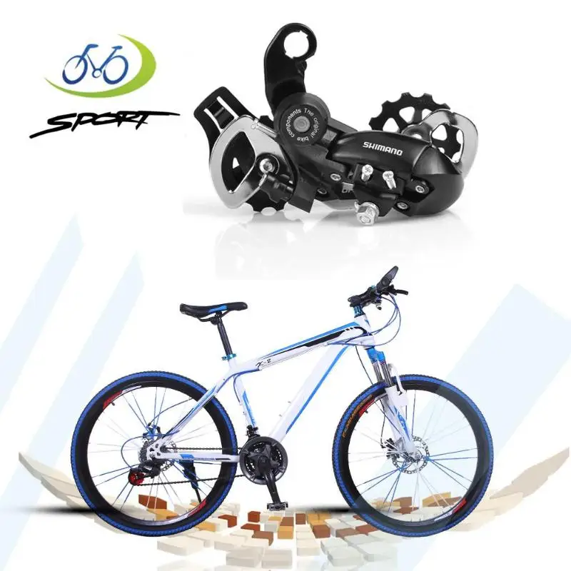 Задний переключатель для горного велосипеда MTB, алюминиевый сплав, 6, 7, 8 скоростей, TX35, задний переключатель, Аксессуары для велосипеда