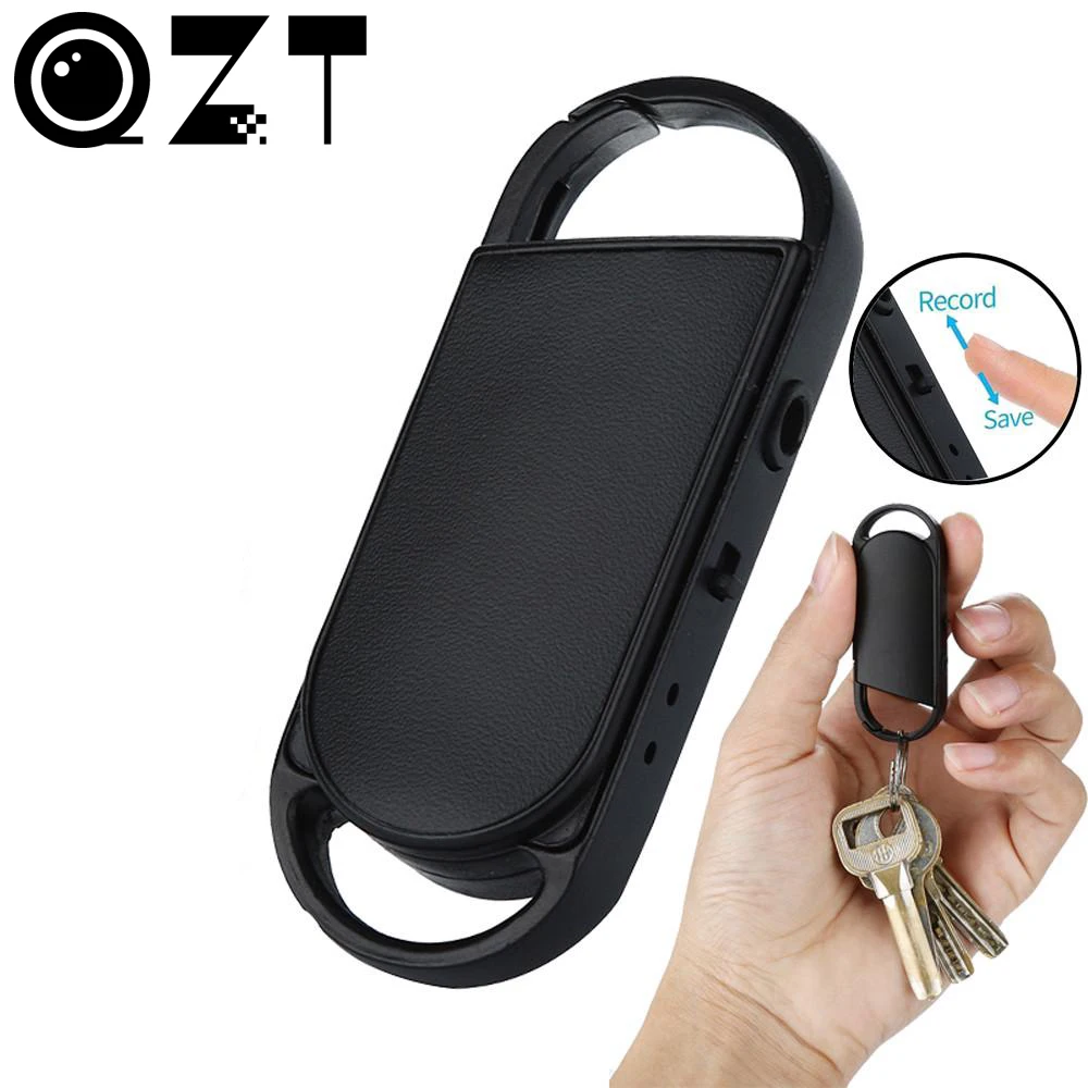 

Professional 8GB Super Mini Voice Recorder Key Chain Style 192 Hours Recording Portable Sound Audio Pen With MP3 Player Meeting