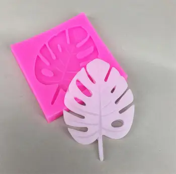 

BK1091 3D tree leaf molds Sugarcraft Leave silicone mold fondant cake decorating tools Leaves chocolate gumpaste mold