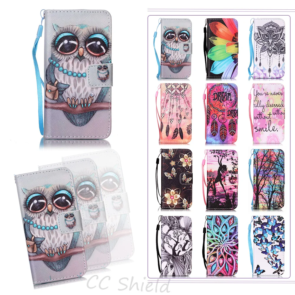 Чехол с рисунком для Samsung Galaxy A3 2016 A 3 310 SM A310 A310F A310F/DS SM-A310 SM-A310F/ds кошелек слот карт