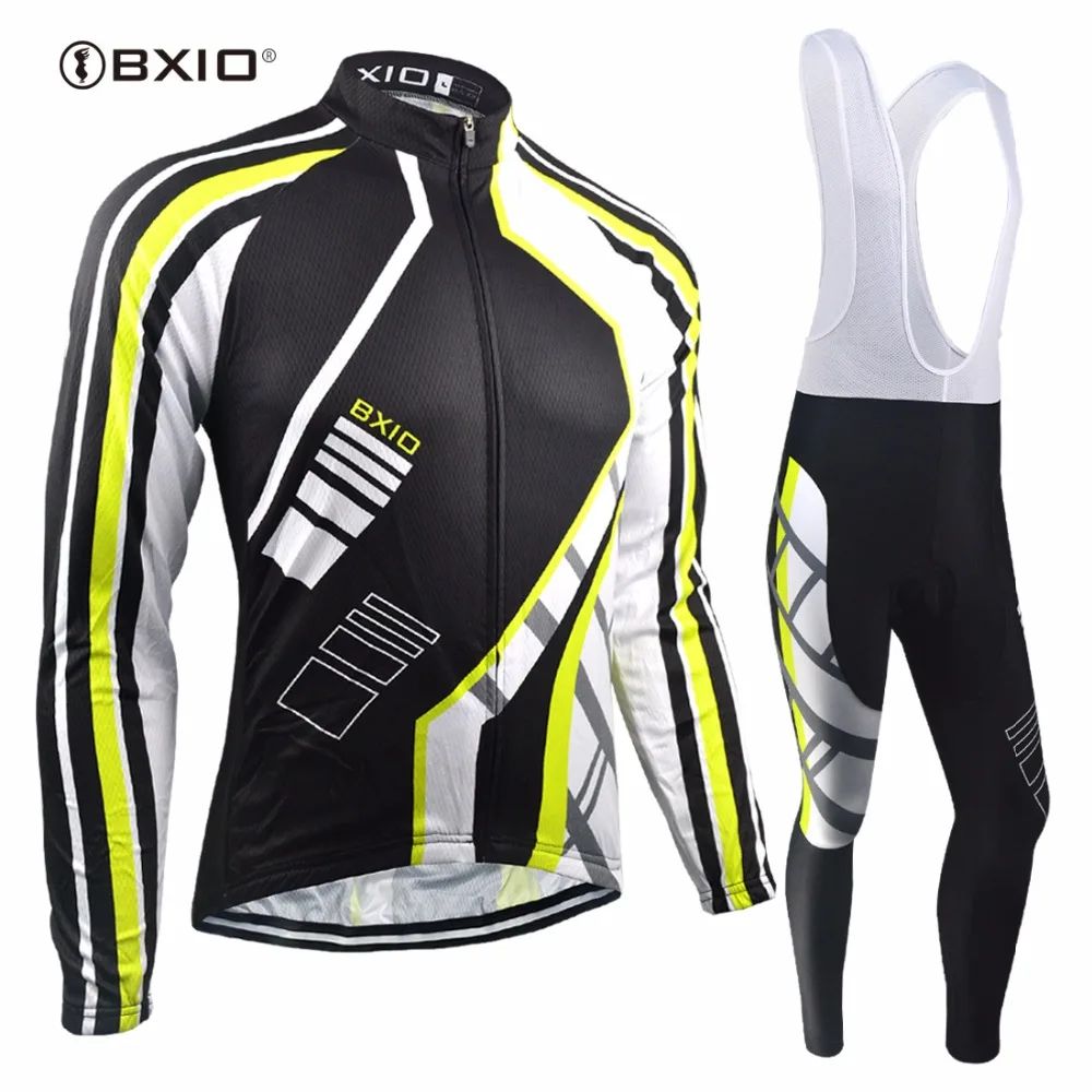 

Bxio Cycling Sets Promotion Item Long Sleeves Bike Wear Autumn Sport Clothing Roupas De Ciclismo Maillot Hombre BX-0109H058