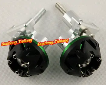 

Motorcycle Frame Sliders Crash Pads Falling Protector For Kawasaki Ninja ZX10R ZX-10R 2011 2012 GREEN Color