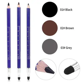 

Semi-permanent Tattoo Eyebrow Pencil Microblading Tattoo Makeup Positioning Double-Head Waterproof Eyebrow Tint Enhancer Pencil