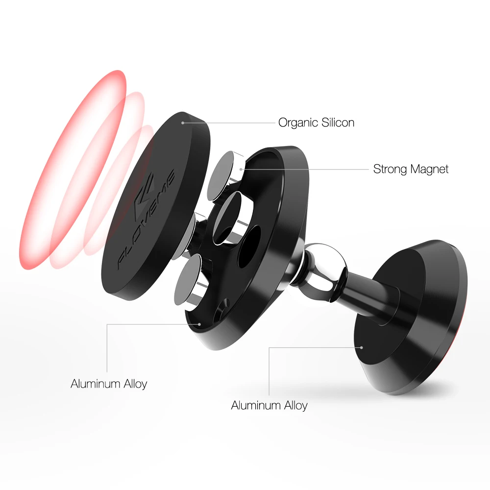  FLOVEME Auto Telefon Halter Für Samsung S8 Plus Xiaomi Universal Magnetische Auto Halter Magnet Sta