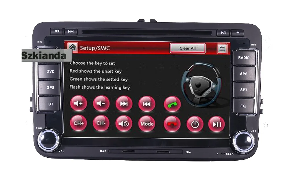 Flash Deal Factory price 7" Touch Screen Car DVD for VW Golf Polo Jetta Bora Passat Wifi 3G GPS Bluetooth Radio USB SD Free GPS MAP 3