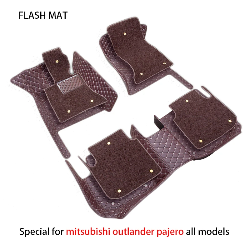 Special car floor mats for mitsubishi outlander xl pajero sport lancer car accessories car mats Special car floor mats for mitsubishi outlander xl pajero sport lancer car accessories car mats
