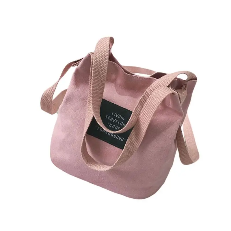

6 Colors Women's Fashion Canvas Handbag Shoulder Bag Satchel Tote Messenger Purse Bags bolsa feminina sac main femme