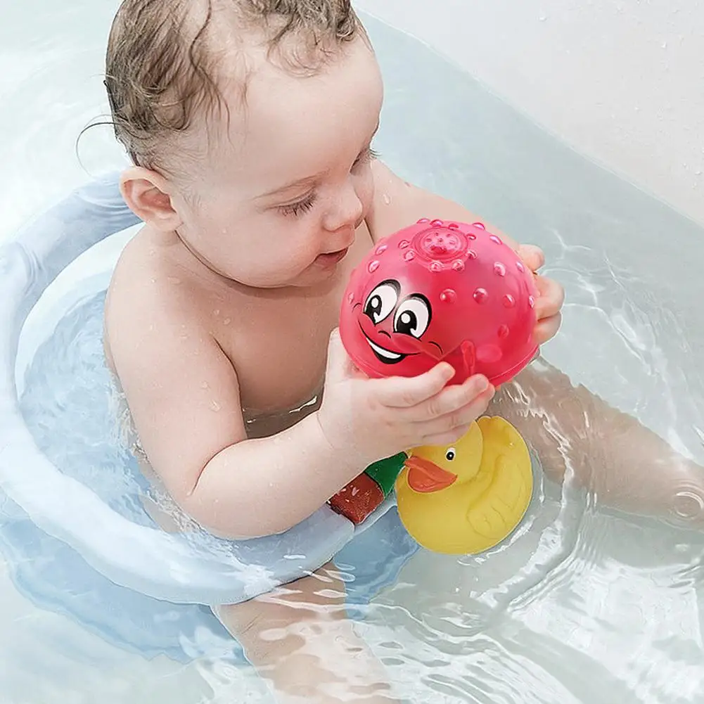 Funny Cartoon Baby Bath Toys Kids Electric Light Sprinkler Water Spray Toys Swimming Pool Play Water Toys for Children Funny Cartoon Baby Bath Toys Kids Electric Light Sprinkler Water Spray Toys Swimming Pool Play Water Toys for Children