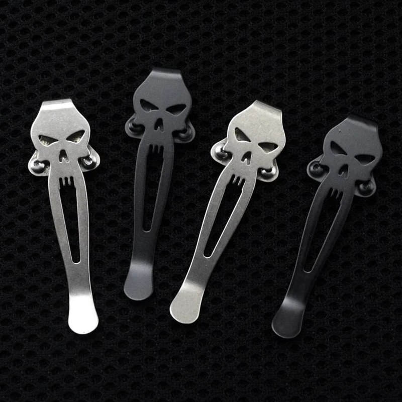 

Sy tools diy making Knife Tc4 Titanium pocket Knife clip Stone wash