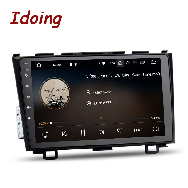 Clearance Idoing 1Din 9"Android8.0/7.1For Honda CRV 2006-2011 4G+32G 8Core Car GPS Multimedia Player Steering-Wheel Navigation Fast Boot 5