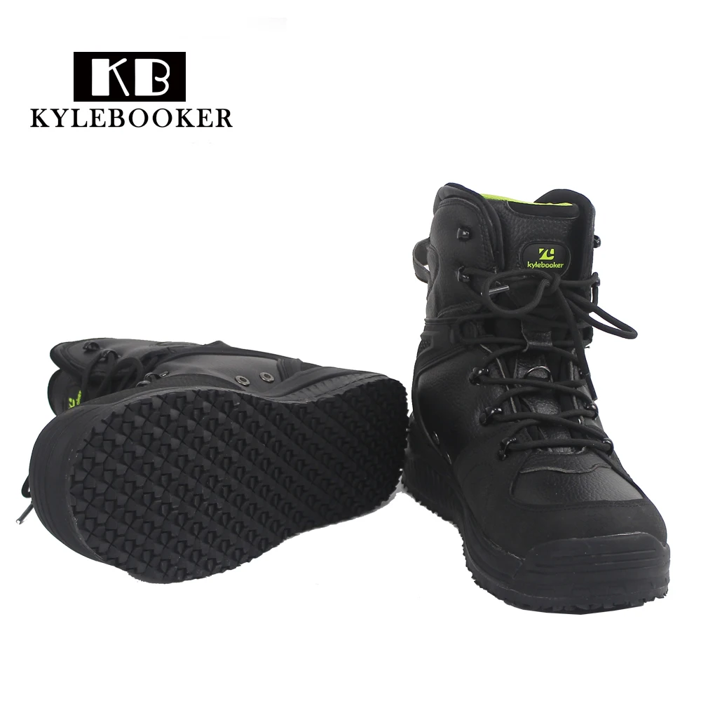 

Men's Hunting Wading Shoes Breathable Waterproof Boot Outdoor Anti-slip Fly Fishing Waders Rubber Sole Boots