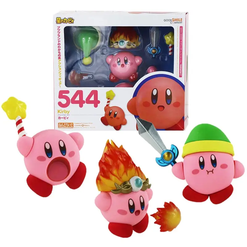 Аниме Кирби рисунок милый Nendoroid Dream Land Popopo Kirby 544# изменяемый ПВХ фигурку Коллекция Модель игрушка в подарок для детей