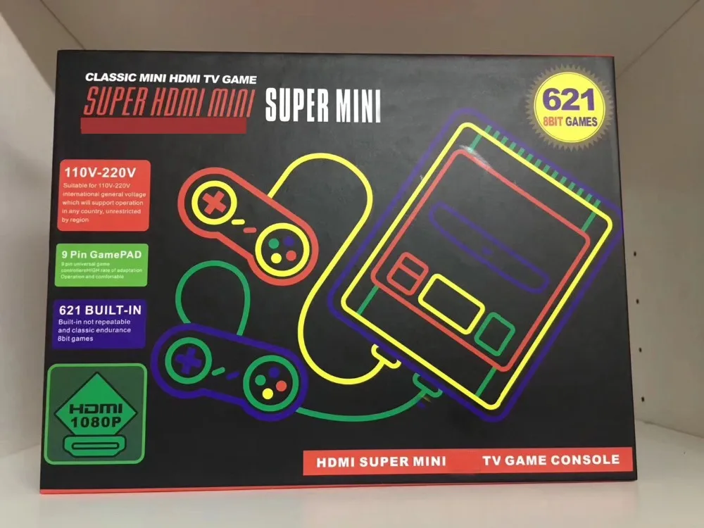 621 игр детство ретро мини Классический 4K TV HDMI 8 бит видео игровая консоль Ручной