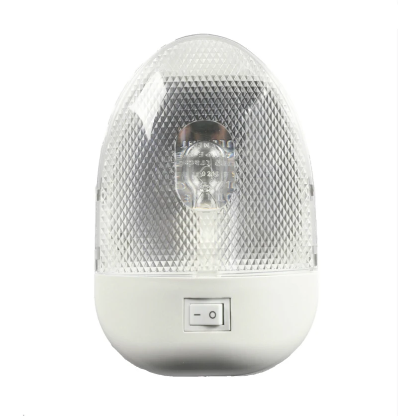 

12V Caravan Interior Ceiling Lamp Warm White Bulb Dome Light for Marine Boat RV