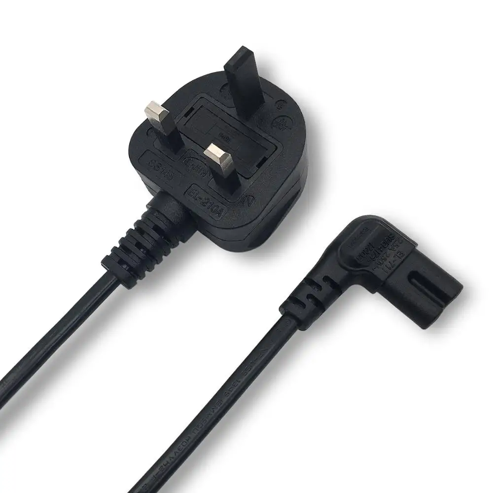 

AC Power Cable C7 Mains Cable 5FT/1.5M For Projector/PS3 Slim/Sky receiver/Camera Charge etc
