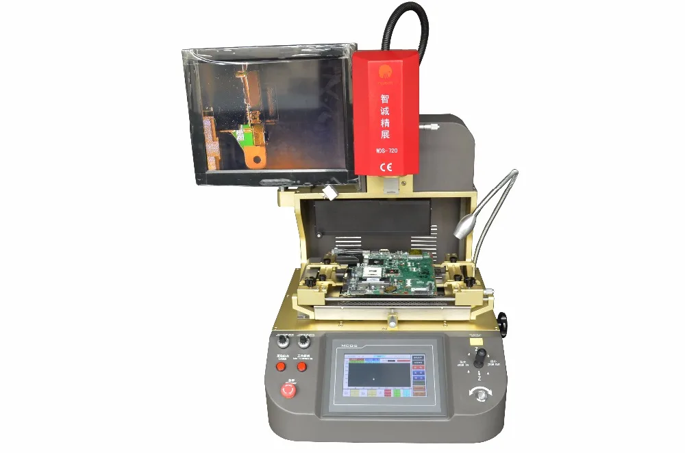Professional mobile rework station bga wds 720 with optical alignment function