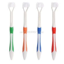 1x 3-сторонняя Зубная щётка на очень тонком каблуке зубные щетки с мягкой щетиной для жениха зубные щетки для взрослых для здоровья зубов# H027