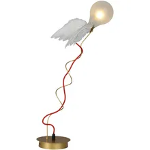 Скандинавские креативные декоративные дизайнерская настольная лампа светодиодный Крылья Ангела персональное Искусство настольная лампа прикроватная кабинет спальня гостиная свет