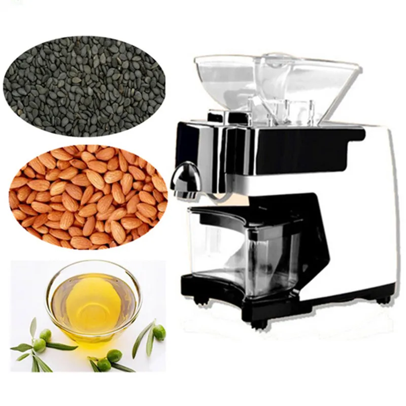 PROD 32713079483 Small grape seeds oil squeezer almond hazelnut nut oil
press machine